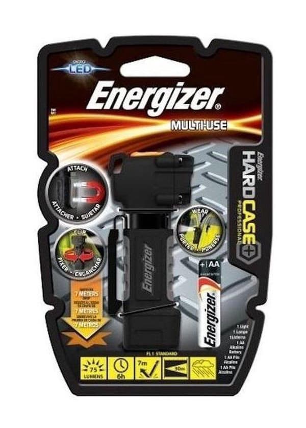 Energizer Lommelygte Hardcase Multi-use 16,5 cm Sort