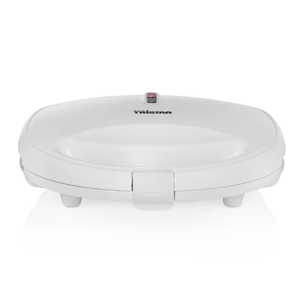 Tristar SA-3052 Sandwichmaskine - Velegnet til 2 sandwiches - Non-stick belægning - Hvid