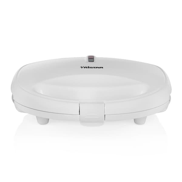 Tristar SA-3052 Sandwichmaskine - Velegnet til 2 sandwiches - Non-stick belægning - Hvid