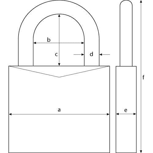 ABUS 64 Titanium 64TI/60 SL 6 (64TI/60)