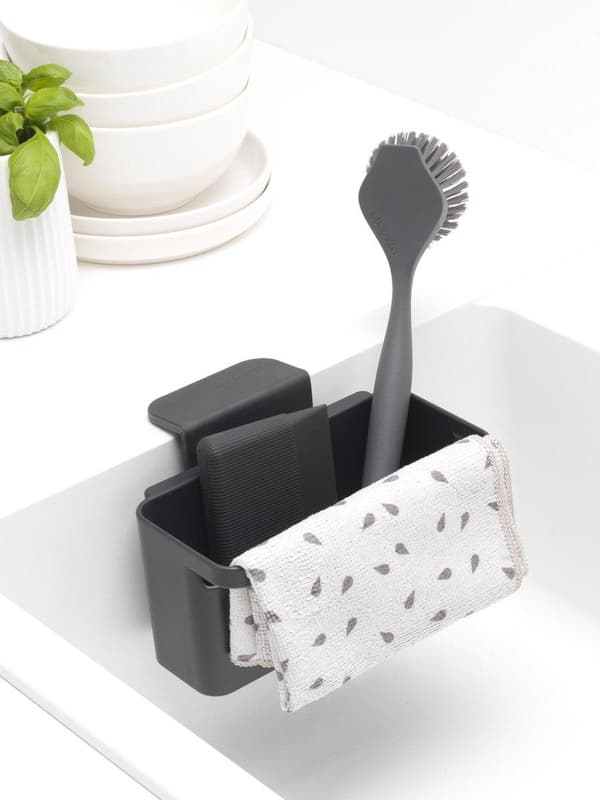 Brabantia Sink Side Sink Organizer - Mørkegrå