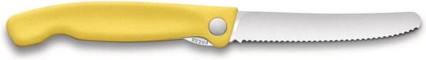 Victorinox Swiss Classic foldbar tomatkniv 11cm - Kartel - Gul