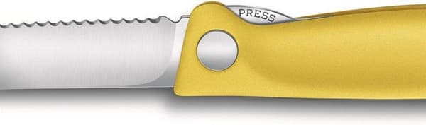 Victorinox Swiss Classic foldbar tomatkniv 11cm - Kartel - Gul