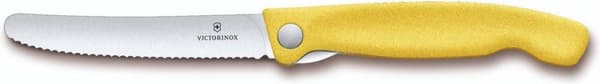 Victorinox Swiss Classic foldbar tomatkniv 11cm - Kartel - Gul