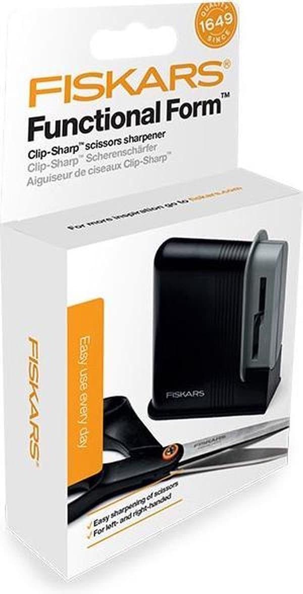 Fiskars Functional Form Clip-Sharp Saksesliber