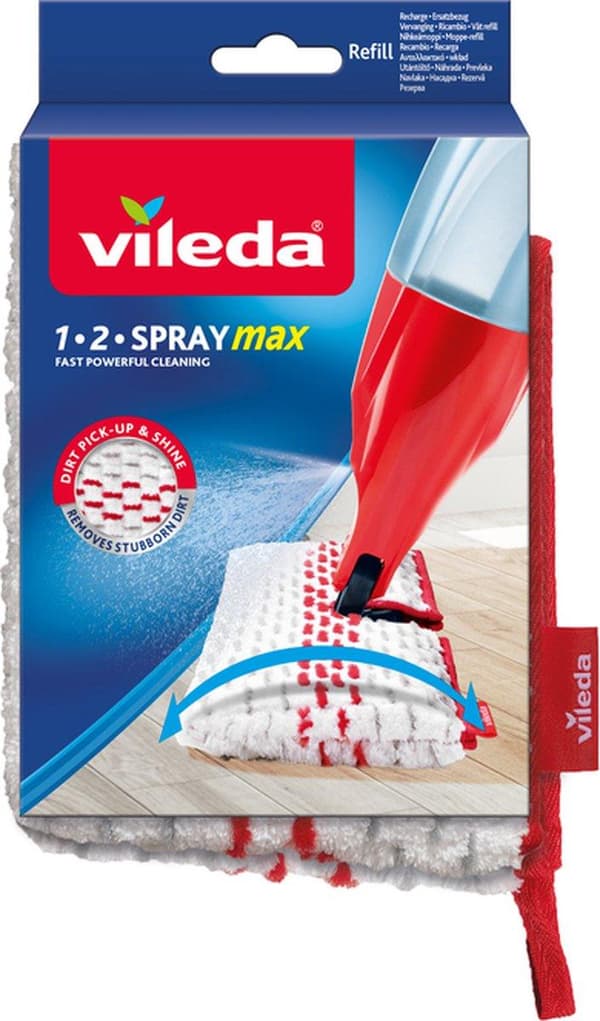 Vileda 1-2 Spray MAX - Mikrofiberdyna - Refill