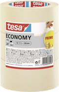 Miniatyrbillede 5 af 6: tesa Economy 55342-00000-00 Maskeringstape Hvid (LxB) 50 mx 50 mm 3 stk.