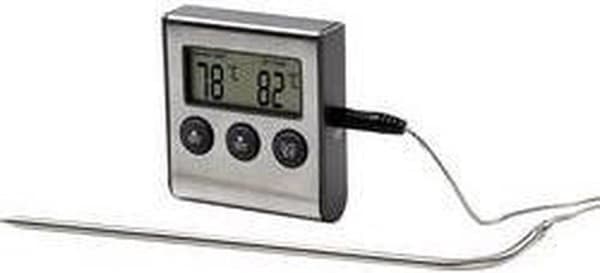 Xavax Digital kötttermometer med timer, trådbunden sensor