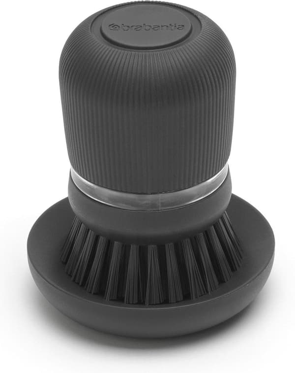 Brabantia Sink Side Dishwashing Borste - med tvålbehållare - Mörkgrå