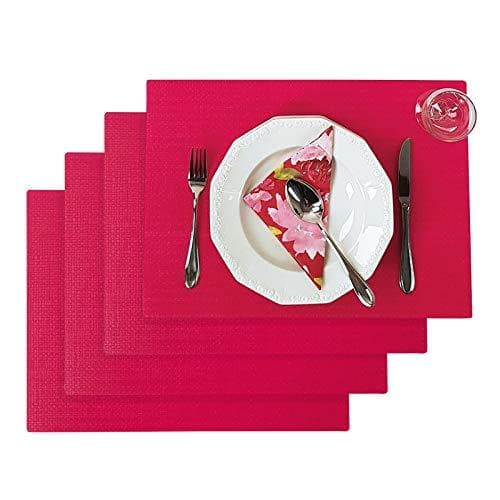 4st WESTMARK bordstabletter Coolorista röd 32,5 x 45,0 cm (1025036150)