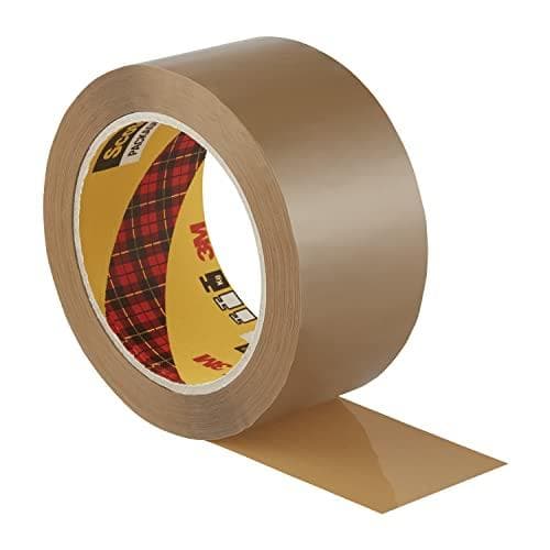 3M Scotch HV5066TB pakketape HEAVY, 3 ruller, 50 mm x 66 m, brun