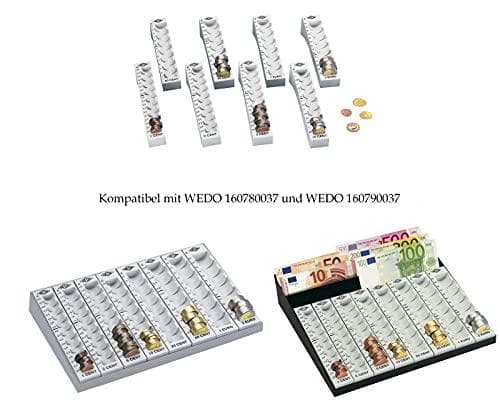 WEDO 2 CENT - myntfack - ljusgrå - för P/N: 160 790037