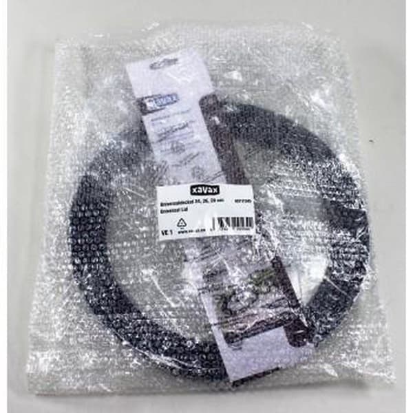 Xavax Universal glaslock med silikonkant 24-28