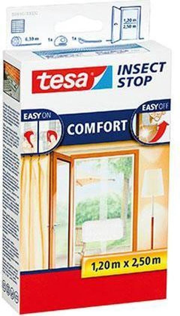 Tesa Comfort - Ovisuoja - 65x250 cm - Ruskea