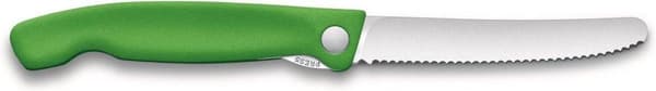 Victorinox Swiss Classic hopfällbar tomatkniv 11cm - Kartel - Grön