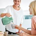 Miniatyrbild 10 av 10: Emsa N40109 Samba Wave vakuumkanna | 1,0 liter | Snabbpress plast | Isolerkolv av glas | Kaffekanna: 12h varm/24h kall | 100% tight | stenar