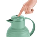 Miniatyrbild 6 av 8: Emsa N40108 Samba Wave vakuumkanna | 1,0 liter | Snabbpress plast | Isolerkolv av glas | Kaffekanna: 12h varm/24h kall| 100% tight | mynta