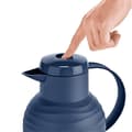 Miniatyrbillede 8 af 10: emsa vakuumkande SAMBA WAVE, 1,0 liter, marineblå med højkvalitets glasvakuumkolbe, 100% lækagesikker, - 1 stk (3100600288)