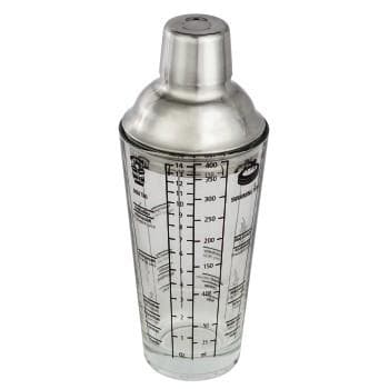 Xavax Glass Cocktail Shaker, 400 ml
