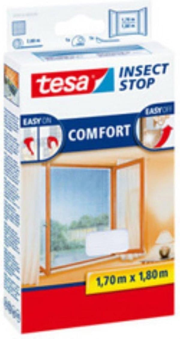Tesa Comfort - Ikkunalasi - 130x130 cm - Valkoinen