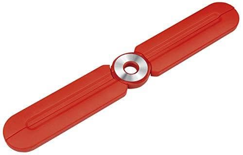 WEDO design bordskåner lavet af silikone, foldbar, rød, pladsbesparende, foldes ud til et kryds, ikke skylles - 1 stk (206 300102)
