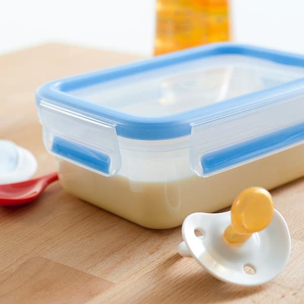 Clip & Close System Brødspredningsopbevaringsboks - 2 x 0,6 l