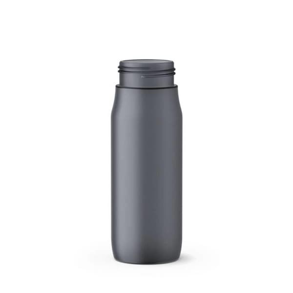 emsa SQUEEZE SPORT drikkedunk, 0,6 liter, antracit, træk blot i dysen for at drikke, lavet af høj kvalitet - 1 stk (518086)