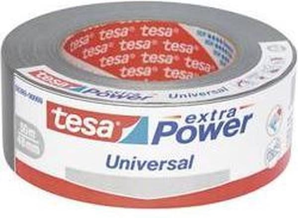 Tesa Tape - Duct Tape - Extra Power - 50 meter x 48 mm - Silver