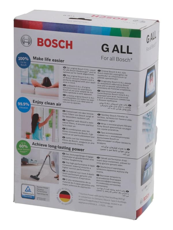 Bosch BBZ41FGALL - Dammsugarpåsar - 4 st