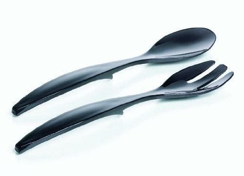 Emsa 504638 salladsservrar, 2 st, plast, längd 30 cm, transparent (504638)