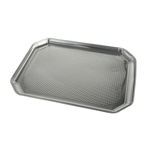 Serveringsfade, aluminium, firkantede, 35 cm x 26 cm, 5 stk