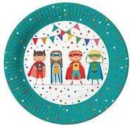 Papstar 88576 - Tallerken - Rund - Pap - Flerfarvet - Illustration - 10 stk (88576)