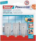 Miniatyrbillede 1 af 9: Tesa Powerstrips Hooks Classic Small - Krom - 3 stk