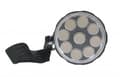 Pikkukuva 4 / 6: Manhattan 3-pack LED-alumiinitaskulamppu - 45 lumenin teho - yhdeksän LEDiä - kompakti muoto - musta (960311)