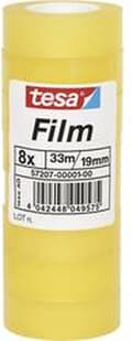 Miniatyrbild 4 av 4: Tesa 57207-01-00 Tesafilm Tesa Transparent (LXB) 33 MX 19 Mm 8 rullar