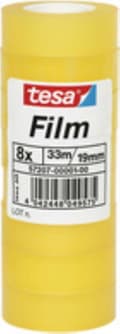 Miniatyrbild 2 av 4: Tesa 57207-01-00 Tesafilm Tesa Transparent (LXB) 33 MX 19 Mm 8 rullar