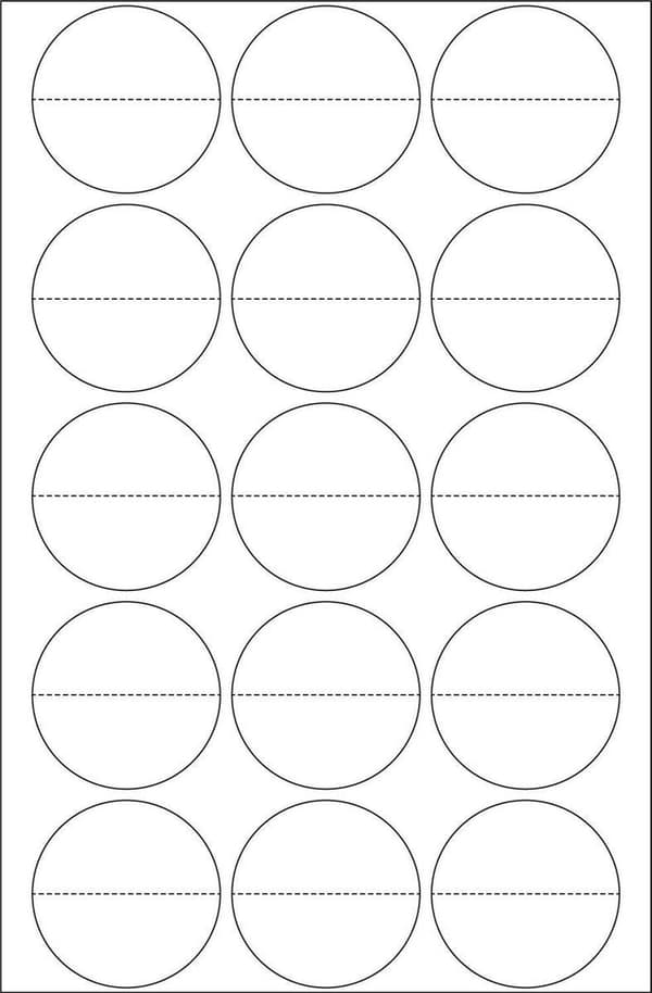 HERMA självhäftande stängningsetiketter. 32mm 240st.