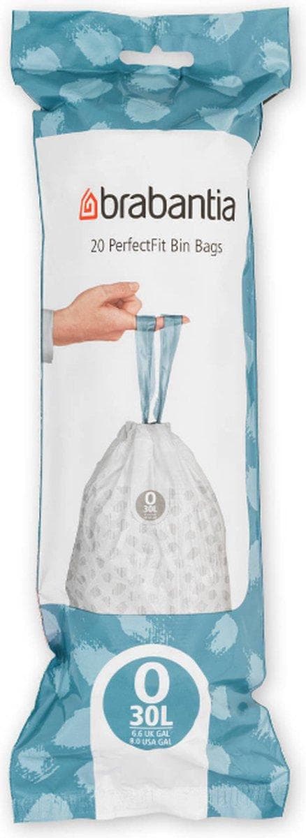 Brabantia PerfectFit Roskapussit - 30 l - Koodi O - 20 kpl