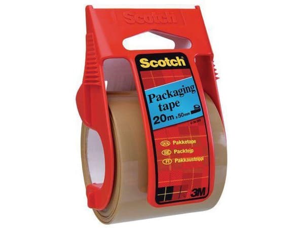 Pakketape 3m scotch klassisk kvalitet c5020d br