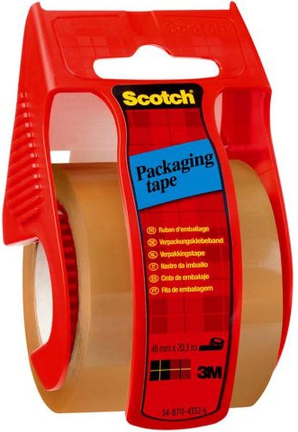 Pakketape 3m scotch klassisk kvalitet c5020d br