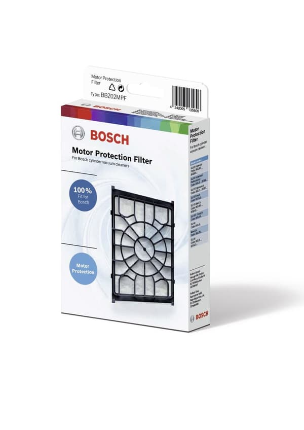 Bosch kotitalouden BBZ02MPF moottorinsuojasuodatin