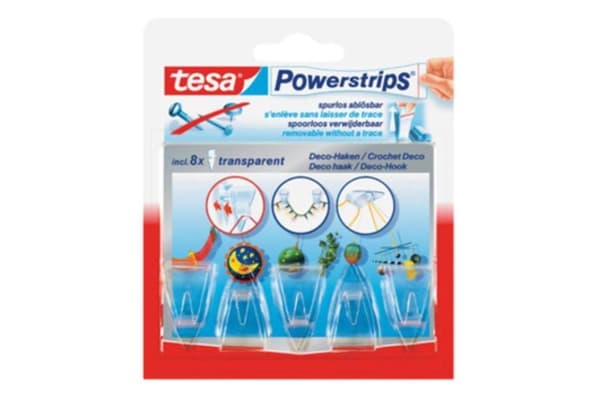Tesa Powerstrips Deco-Hooks - 5 stk