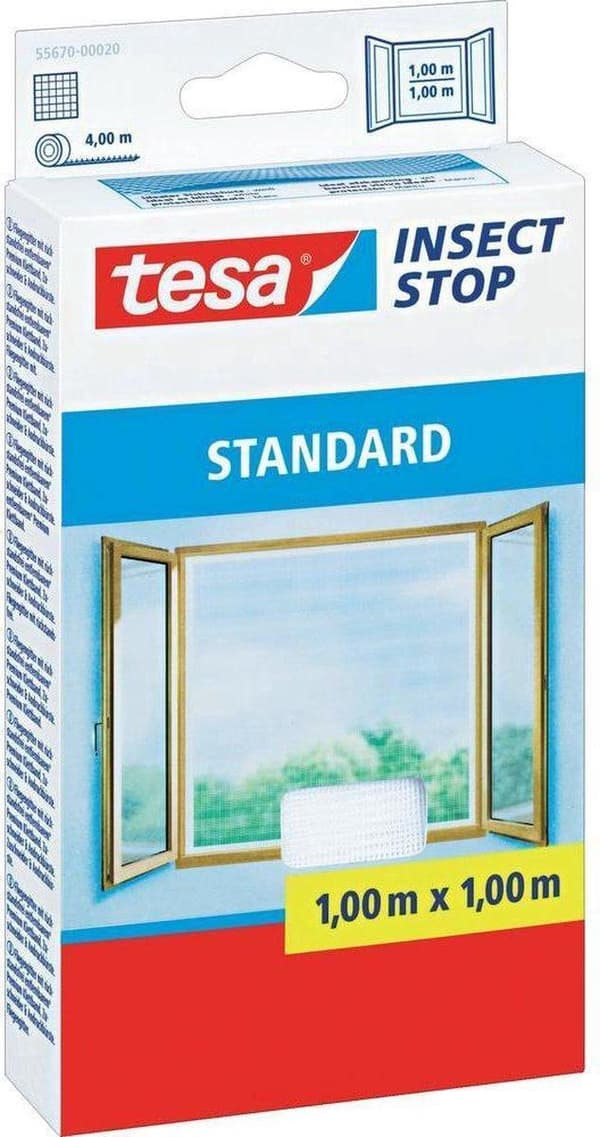 Tesa - 55670 - Ikkunalasi - 100x100 cm - Valkoinen