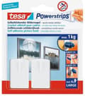 Miniatyrbild 3 av 9: Tesa Powerstrips Bildkrok - Vit - 2 delar