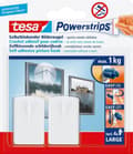 Miniatyrbild 5 av 9: Tesa Powerstrips Bildkrok - Vit - 2 delar