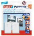 Miniatyrbild 8 av 9: Tesa Powerstrips Bildkrok - Vit - 2 delar