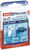 Pikkukuva 3 / 8: Tesa powerstrips - Liimanauha - Kaksipuolinen - Iso - 10 kpl - Läpinäkyvä