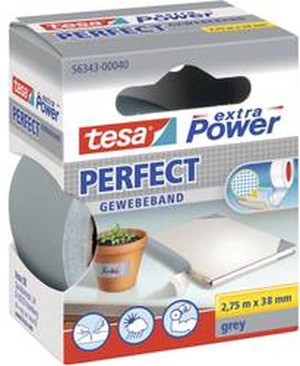 Tesa teippi 2,75m x 38mm harmaa