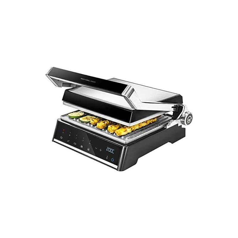 Contact Grill Cecotec Rock'nGrill Smart 2000W Black Stainless steel