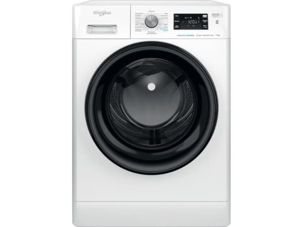 Whirlpool FFB 7259 BV PL, Frontmatad, 7 kg, B, 77 dB, 1200 RPM, B Hvit
